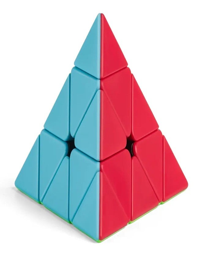 UPBEAT Pro Speed Cube Pyramid I Ultimate Puzzle Experience I Sharpen Your Mind and Reflexes I Perfect for Speedcubers & Beginners I Test Your Speed and Skills I Gift I Children I Toy (Pyramid Cube) - Image 1
